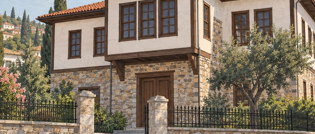 Karacasu Ethnography Museum çizimi, Aydın