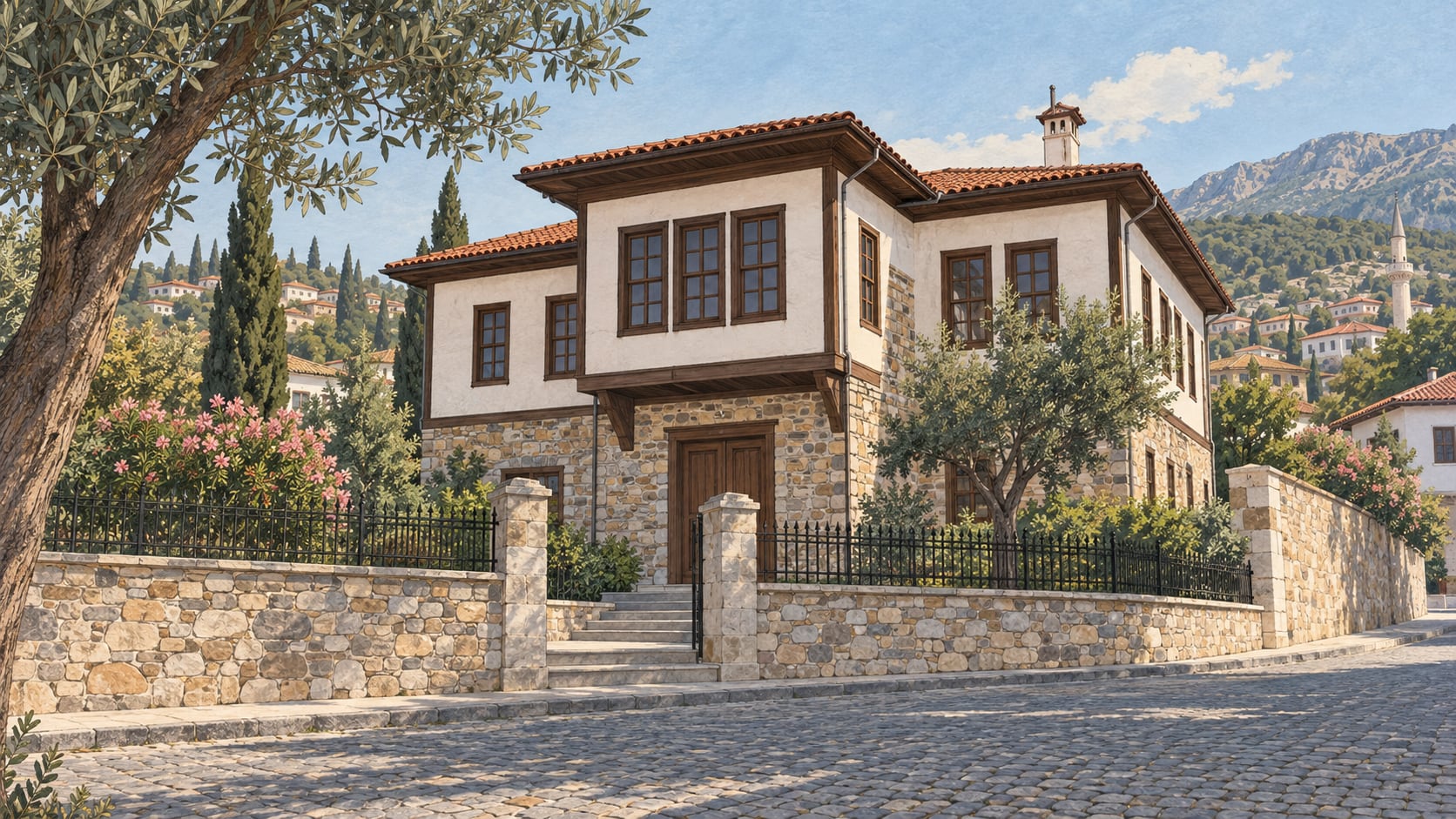 Karacasu Ethnography Museum çizimi, Aydın