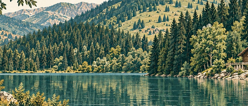 Karagöl – Sahara National Park çizimi, Rize