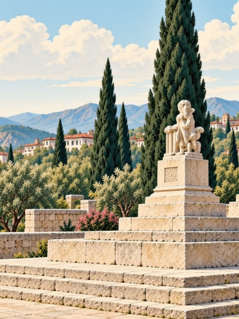 Ilustración: Monumento de Karahıdır, Kırklareli