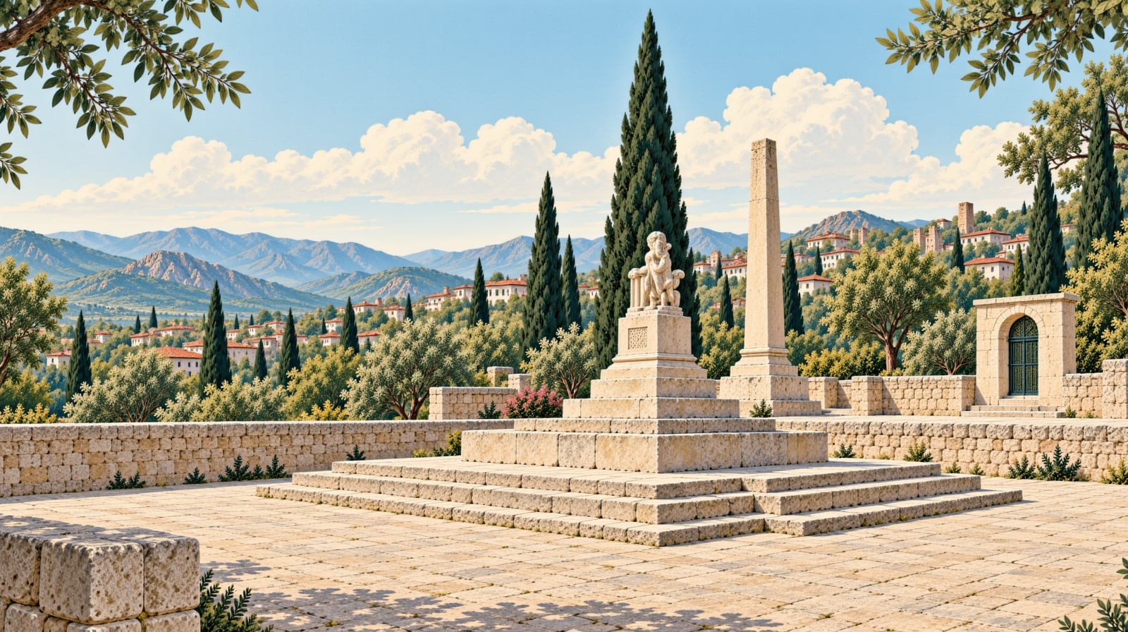 Karahıdır Monument çizimi, Kırklareli