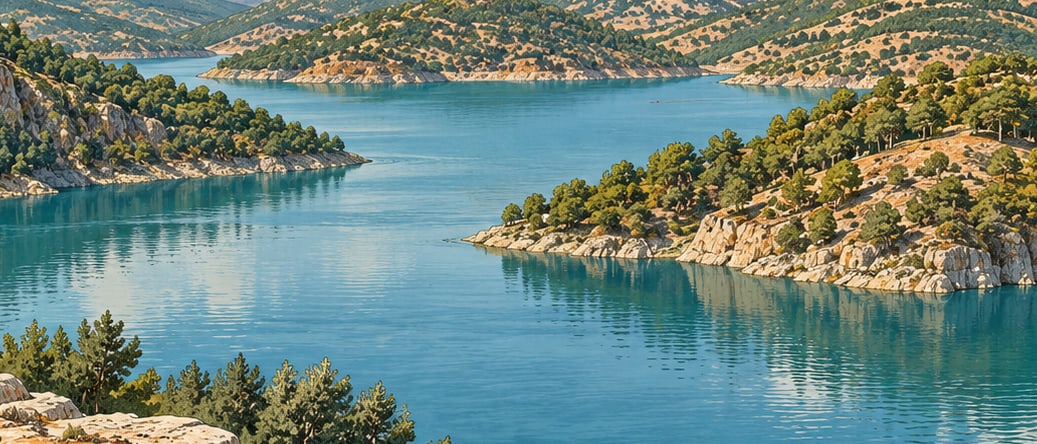 Karaören Pond çizimi, Çankırı