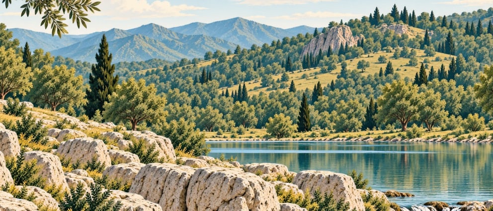 Karataş Nature Park çizimi, Adana