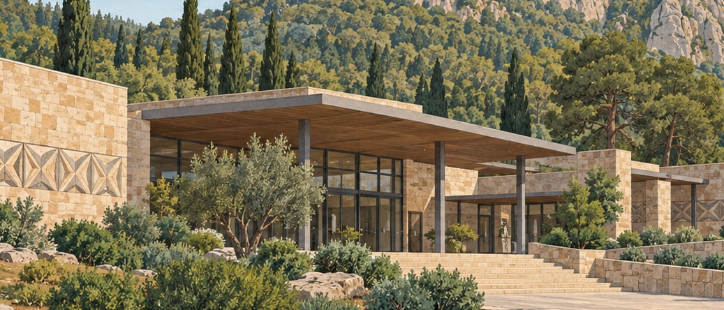 Karatepe Aslantaş Open Air Museum çizimi, Osmaniye
