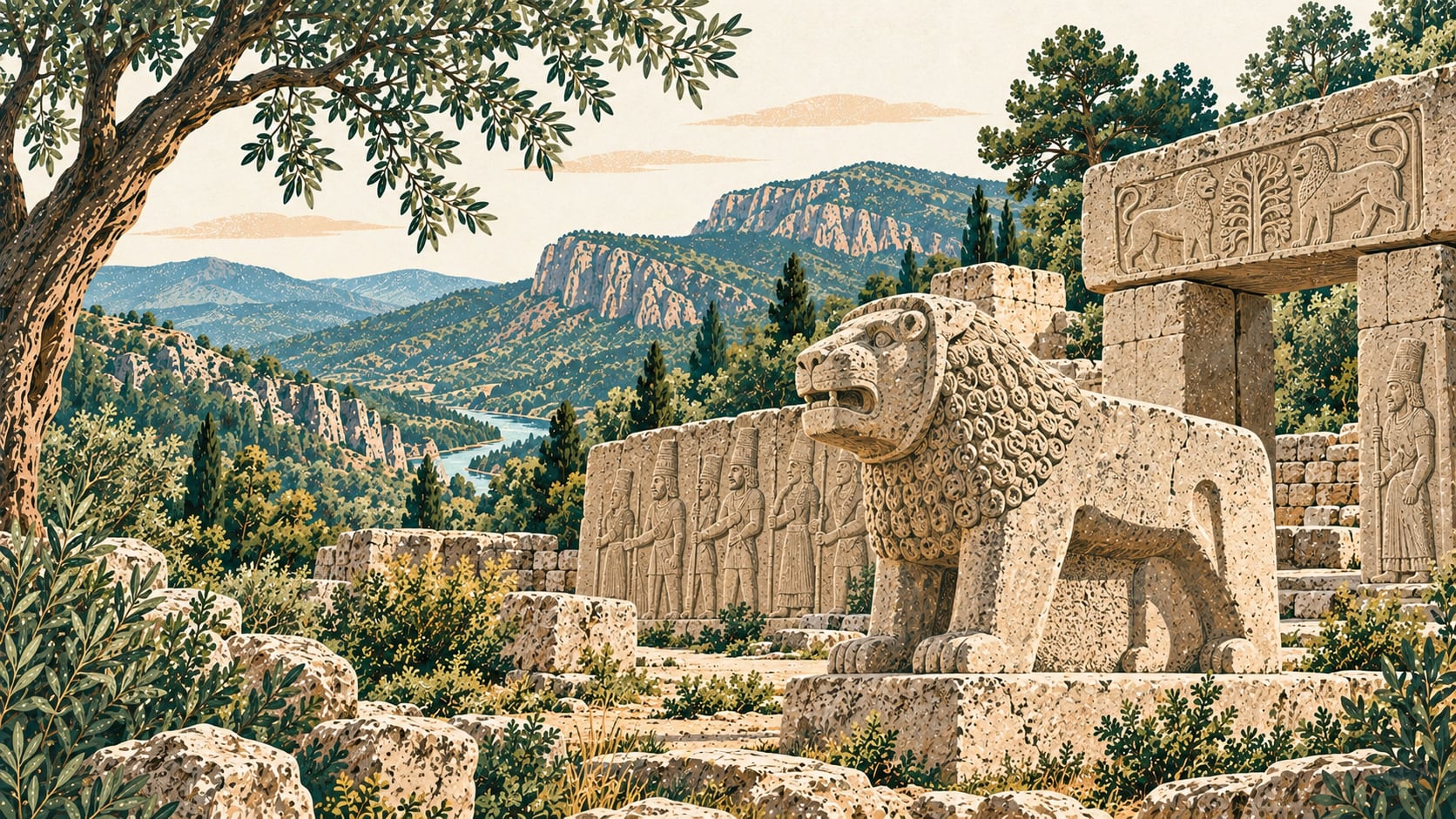 Karatepe - Aslantaş National Park çizimi, Osmaniye