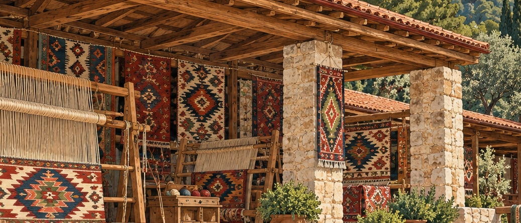 Karatepe Kilim Kooperatifi çizimi, Osmaniye