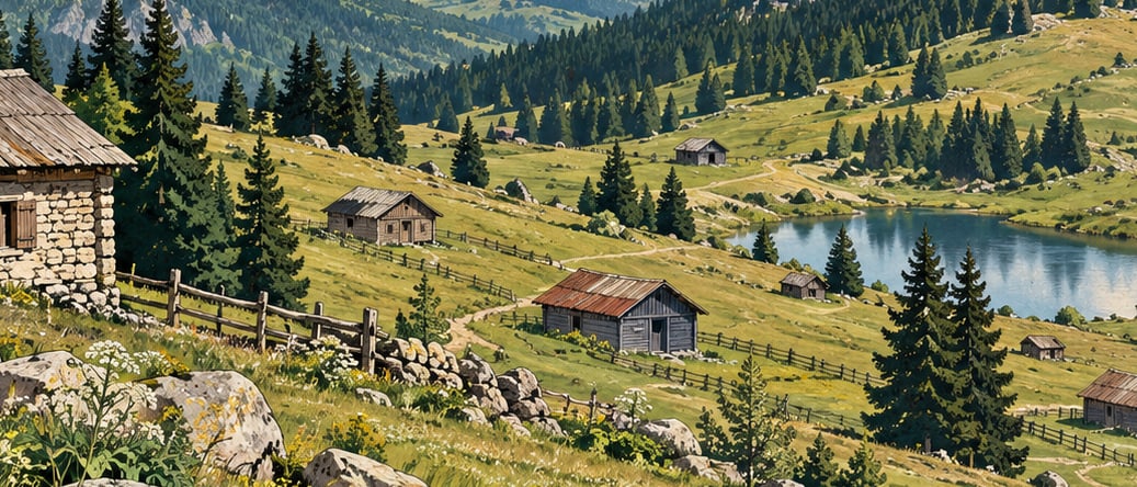 Kardüz Plateau çizimi, Düzce