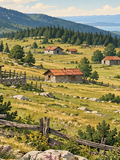 Ilustración: Parque Natural de la meseta de Karlık, Yalova