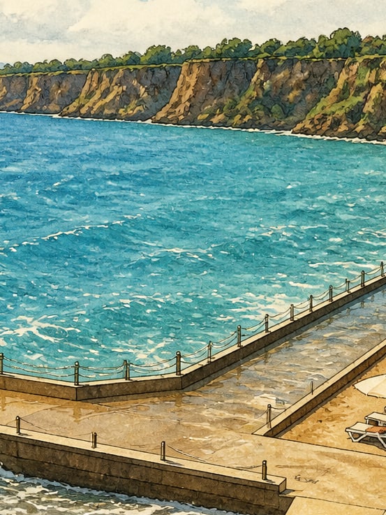 Ilustración: Karpuz Kaldıran Plajı, Antalya