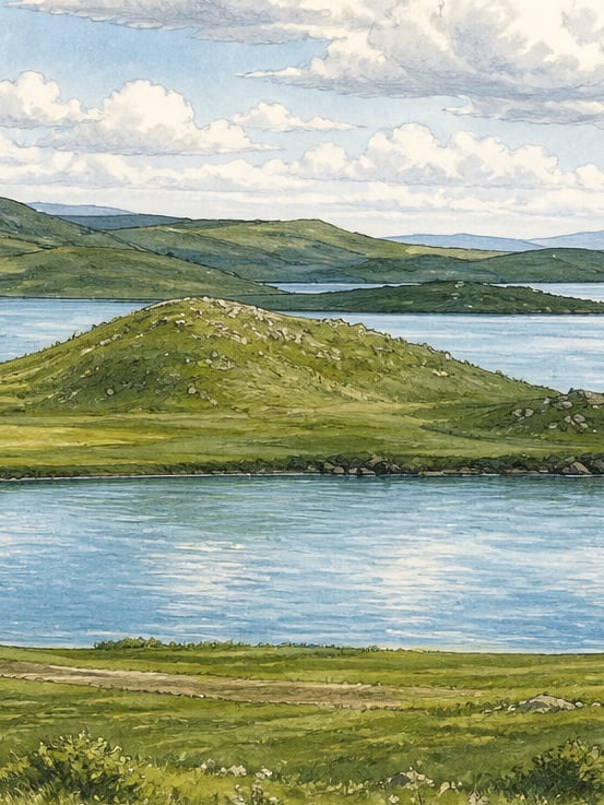 Ilustración: Lago Çıldır, Kars, Kars