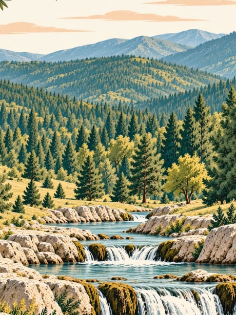 Ilustración: Parque Natural de Kartaltepe, Ankara