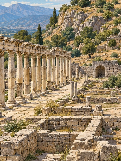 Ilustración: Yacimiento arqueológico de Kastabala, Osmaniye