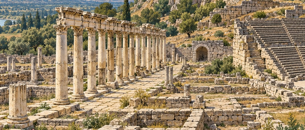 Kastabala Archaeological Site çizimi, Osmaniye