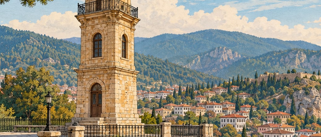 Kastamonu Clock Tower çizimi, Kastamonu