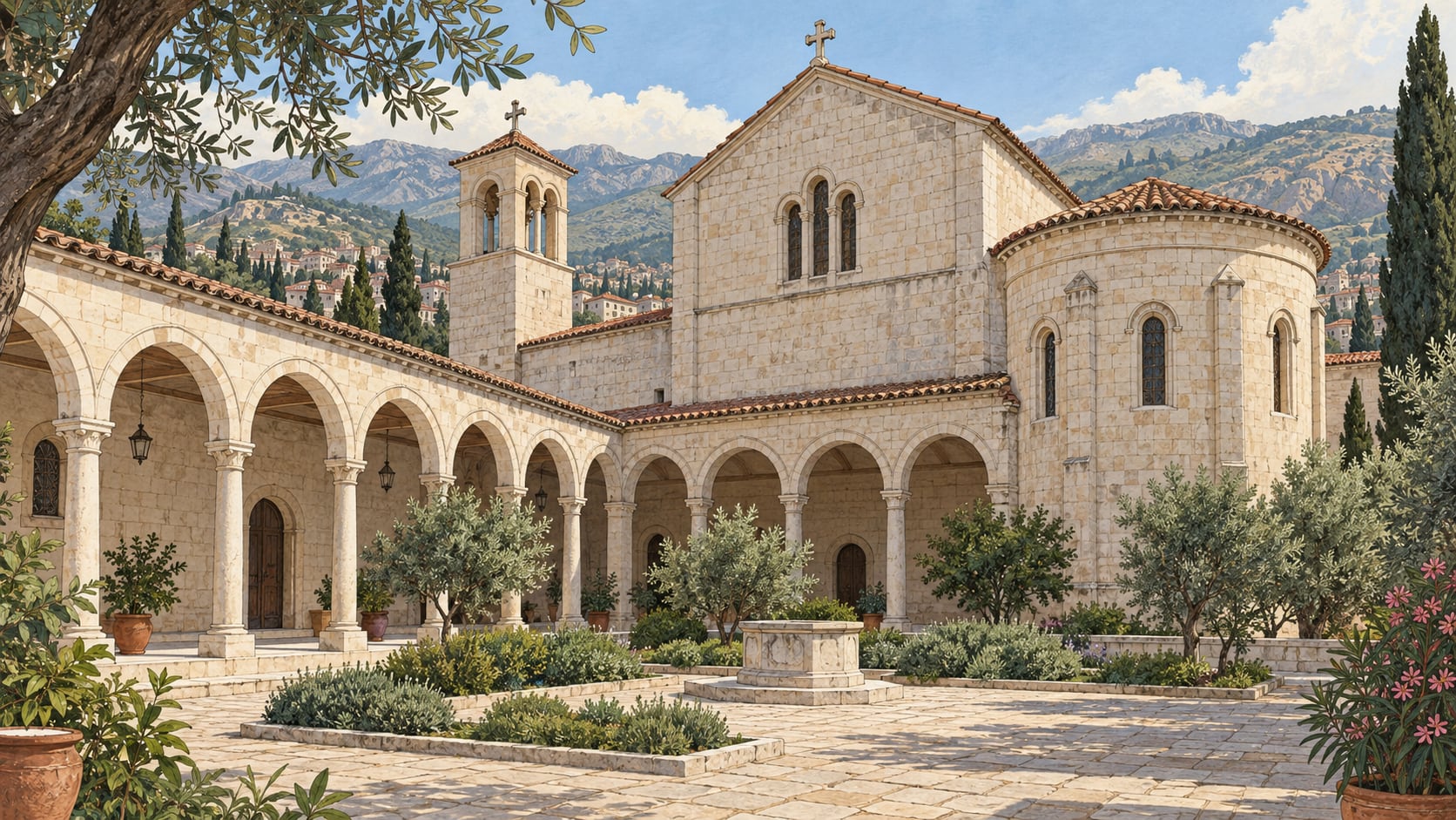 Katolik Church çizimi, Hatay