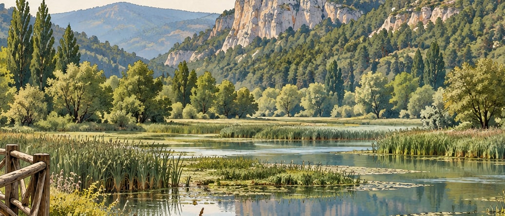 Kavaklı Nature Conservation Area çizimi, Karabük