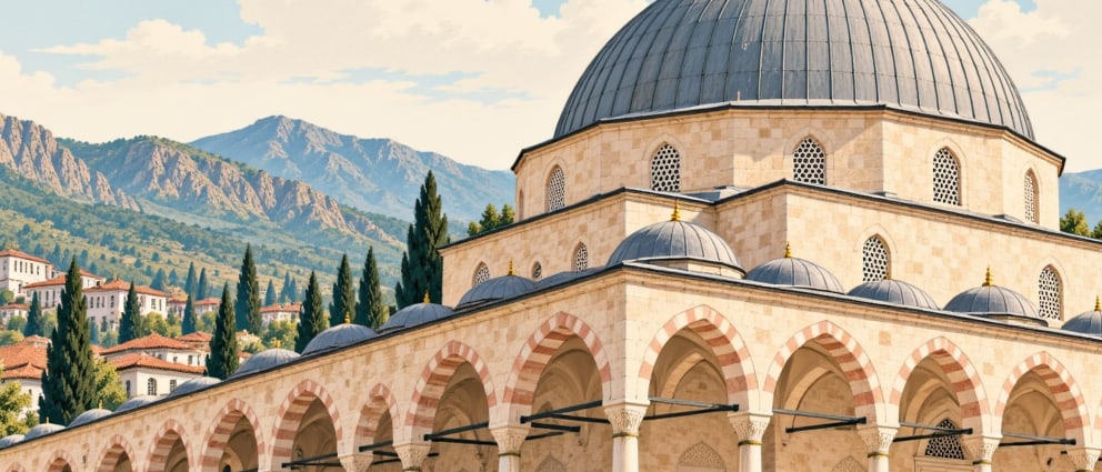 Kaya Çelebi Mosque çizimi, Van