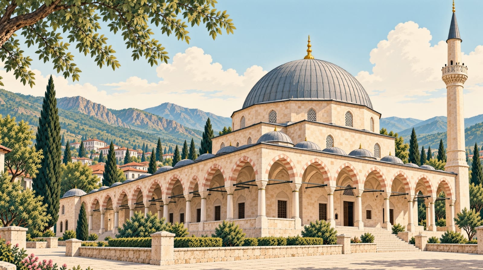 Kaya Çelebi Mosque çizimi, Van