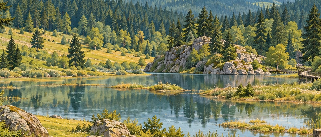 Kayabaşı Nature Park çizimi, Trabzon