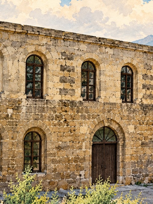 Ilustración: Palacio de Kayme, Hakkari