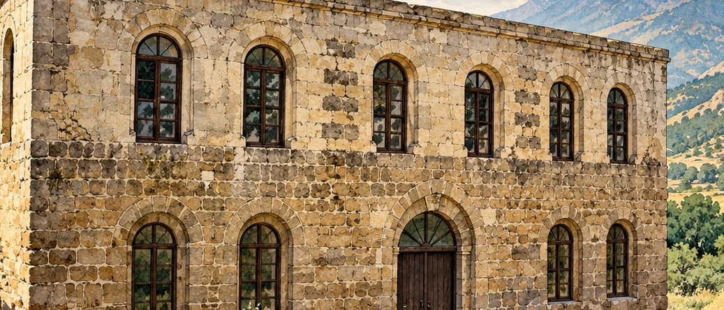 Kayme Palace çizimi, Hakkari
