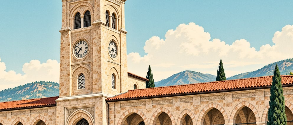 Kayseri Clock Tower çizimi, Kayseri