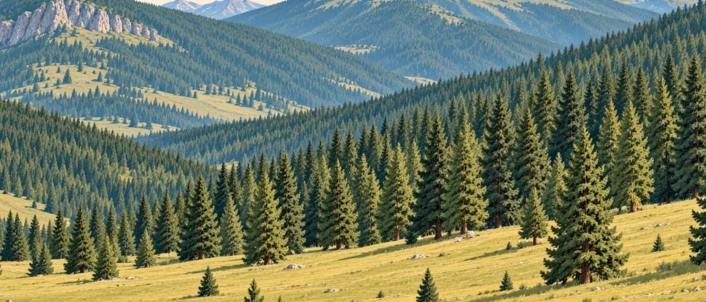 Kazıkbeli Plateau çizimi, Gümüşhane