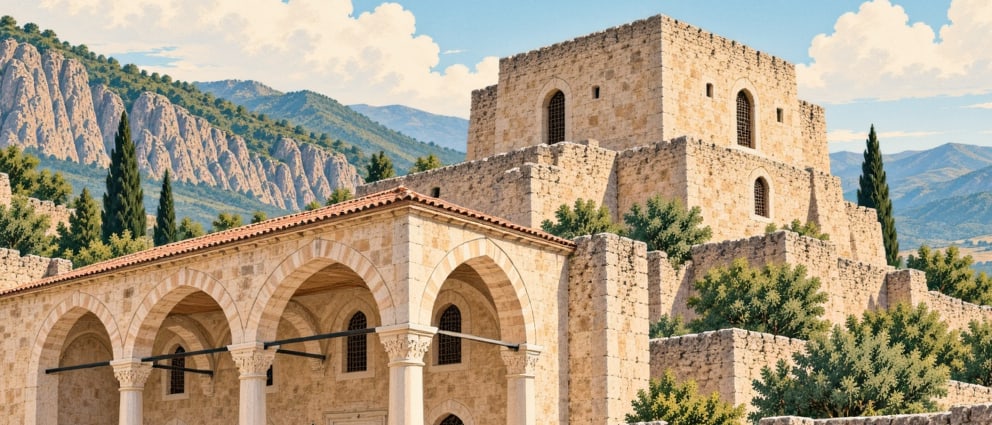 Keçi Castle çizimi, Kırşehir