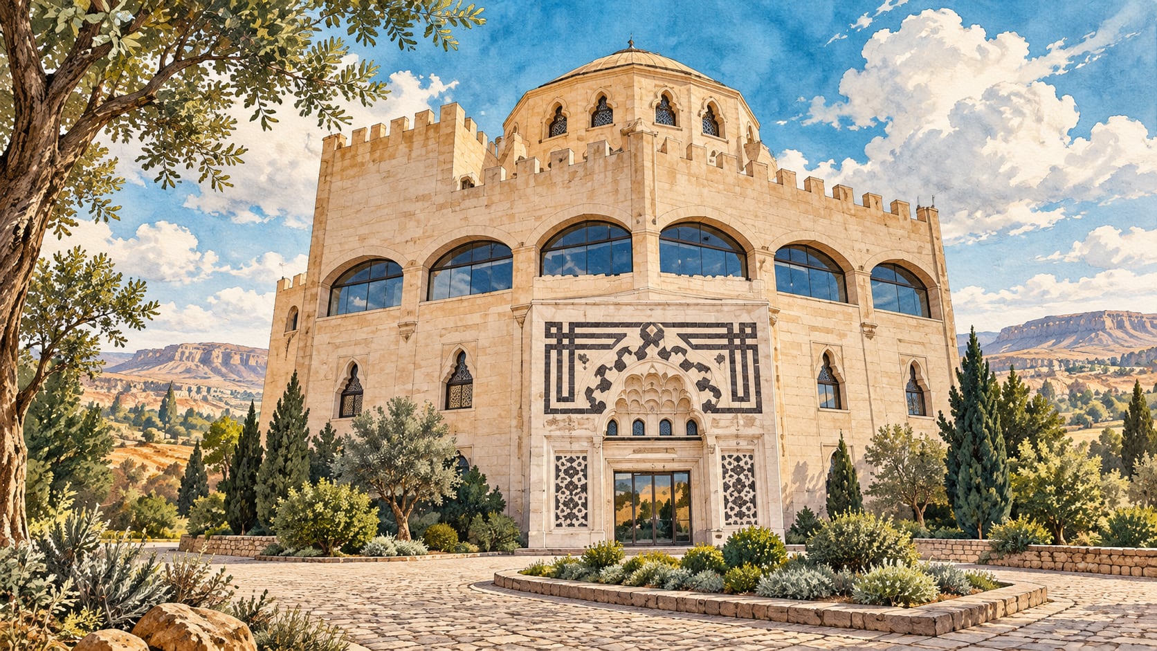 Keçiören Municipality Ethnography Museum çizimi, Ankara