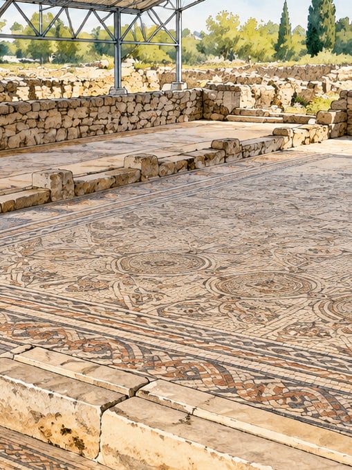 Zeichnung: Kelenderis, Mersin