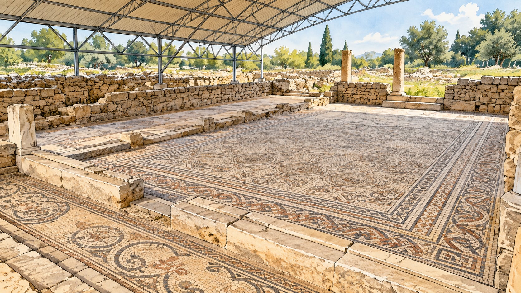Kelenderis çizimi, Mersin