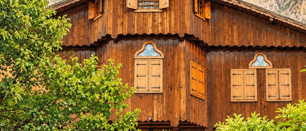 Kemaliye Historic City çizimi, Erzincan