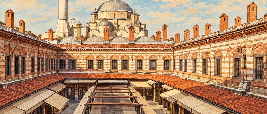 Kemeraltı çizimi, İzmir