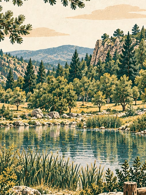 Zeichnung: Naturpark Kenbağ, Çankırı