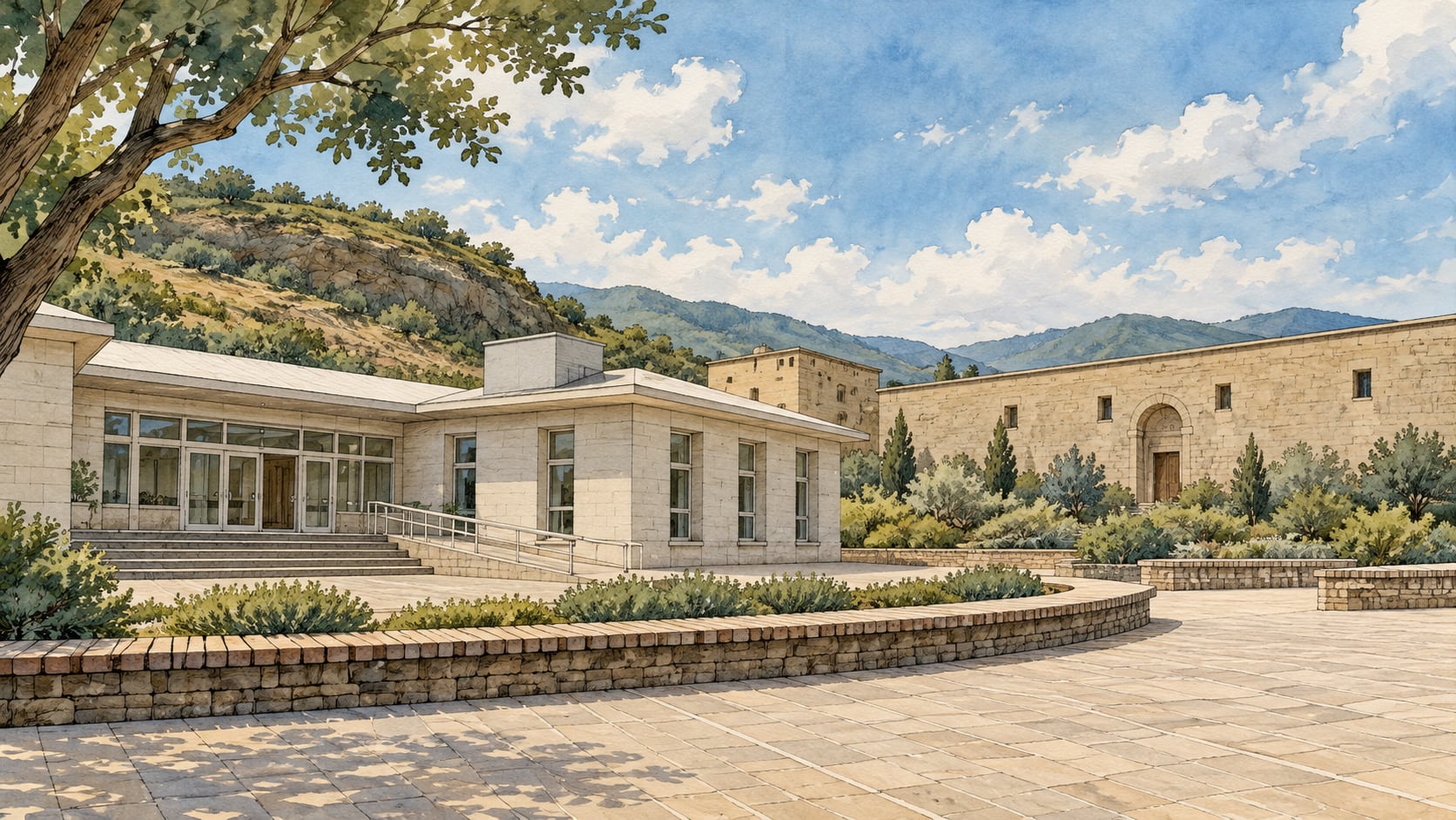 City Archive and Ethnography Museum çizimi, Hakkari