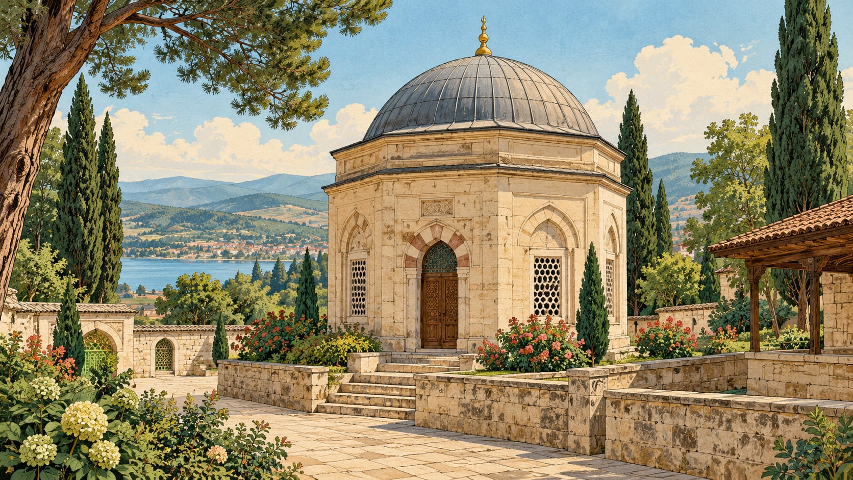 Keremali Tomb çizimi, Sakarya