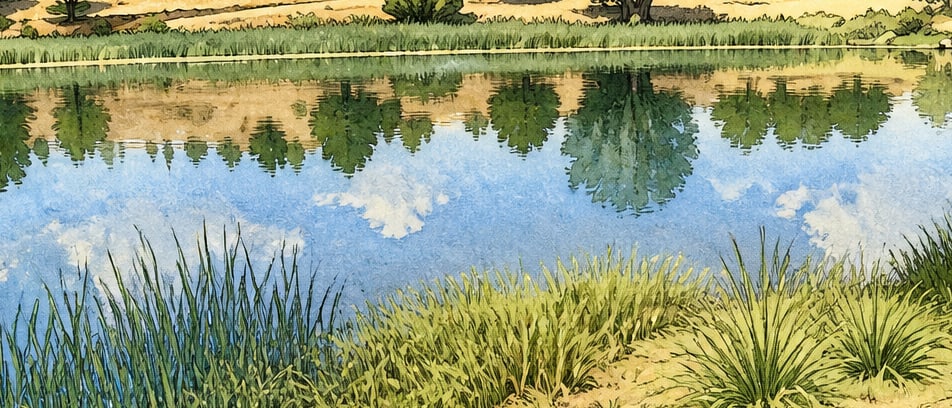 Kerkenes Sülük Lake çizimi, Yozgat