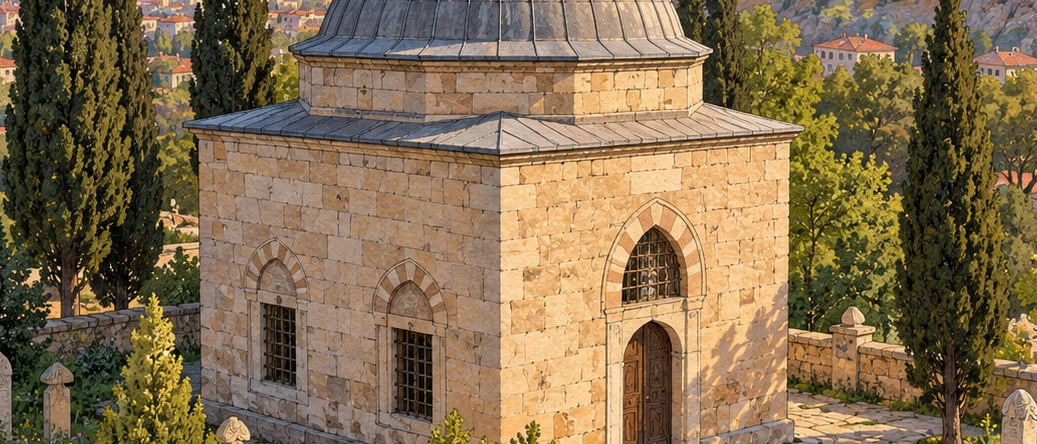 Kesikbaş Tomb çizimi, Ankara