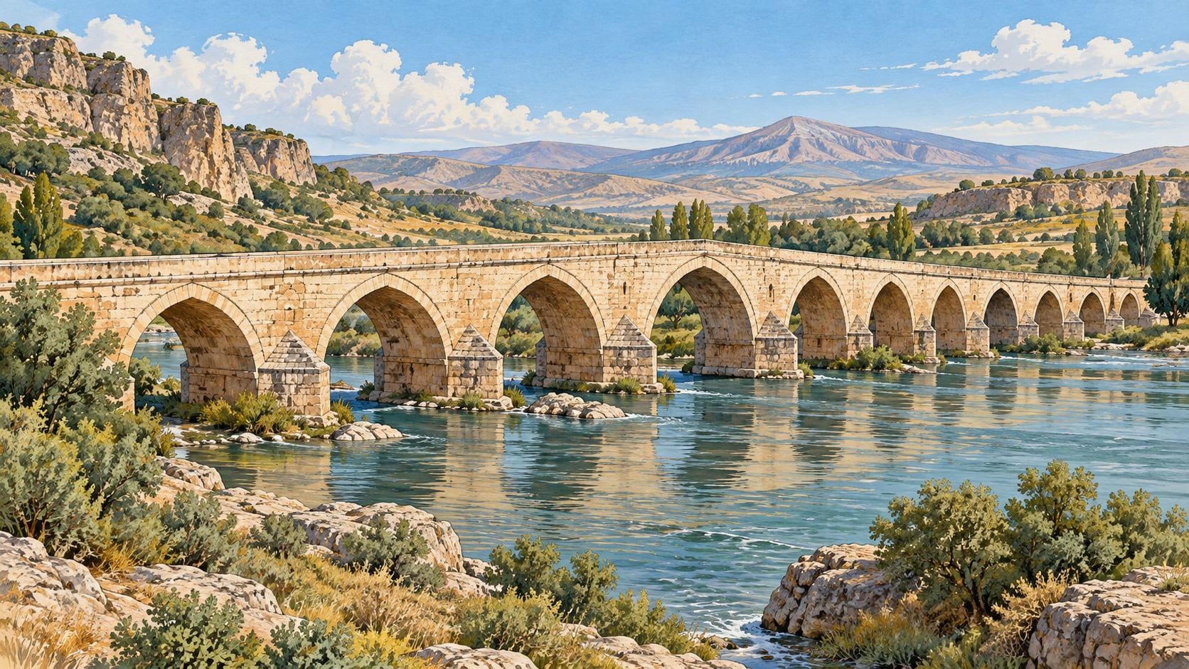 Kesikköprü çizimi, Kırşehir
