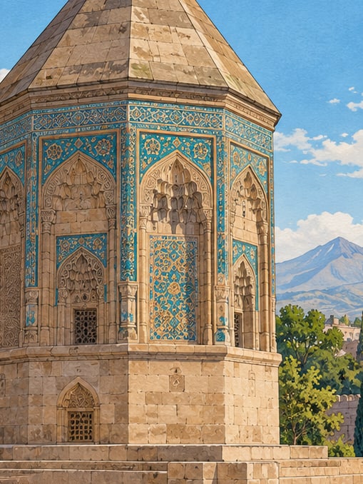 Zeichnung: Kilari-Selim-Ağa-Moschee, Amasya