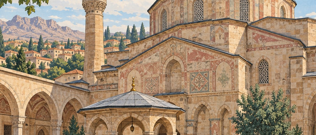 Church Mosque (Saint Gregorius Church) çizimi, Aksaray