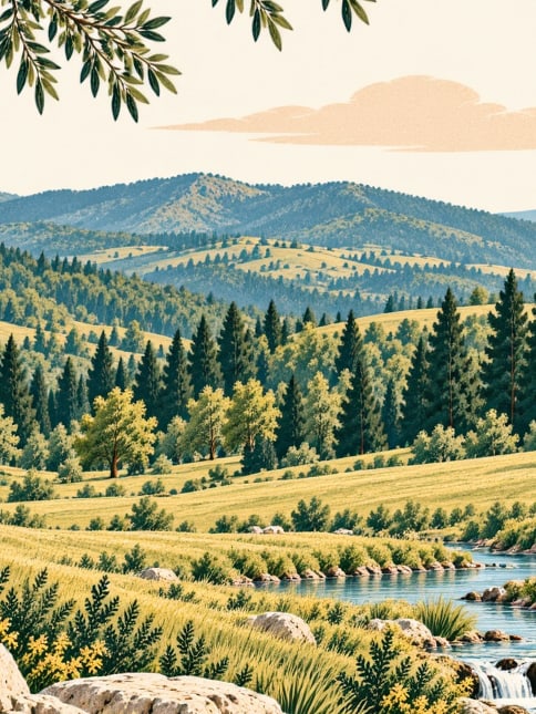 Zeichnung: Naturpark Kirazlıbent, İstanbul