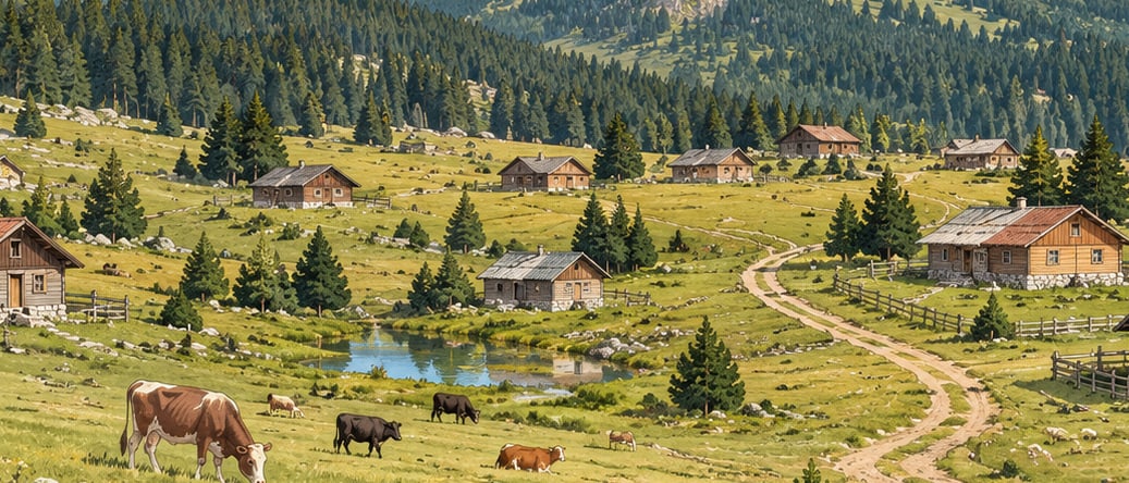 Kızık Plateau çizimi, Bolu