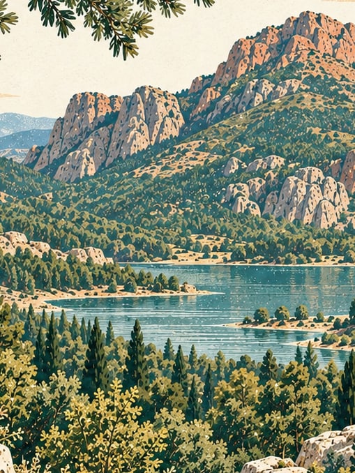 Ilustración: Parque Nacional de Kızıldağ, Isparta