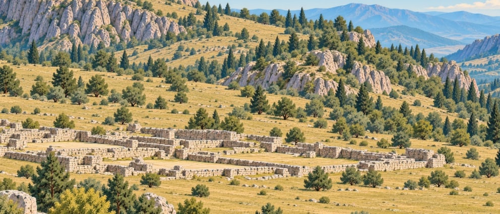 Kızıldağ Plateau çizimi, Adana