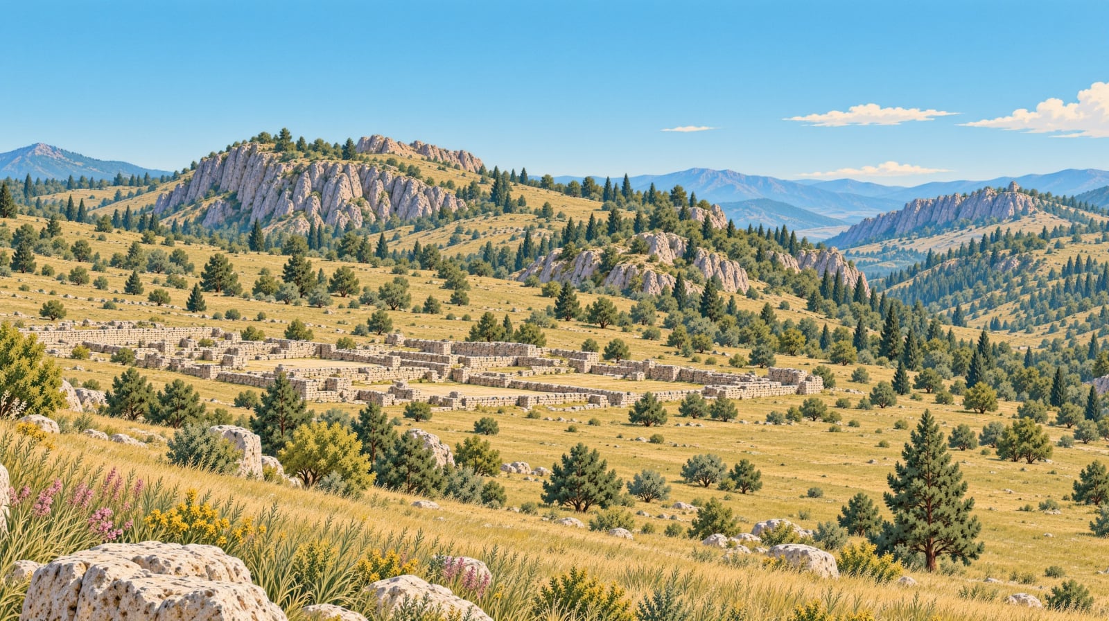 Kızıldağ Plateau çizimi, Adana