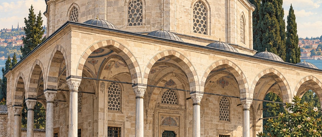 Koca Sinan Paşa Tomb çizimi, İstanbul