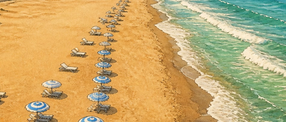 Kocaali Beach çizimi, Sakarya