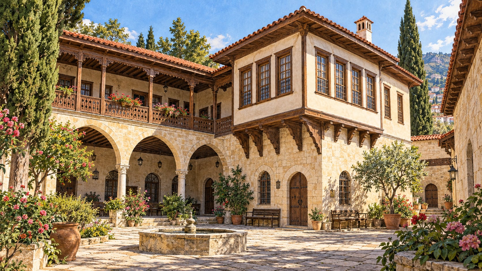 Kocabaş Mansion çizimi, Kahramanmaraş
