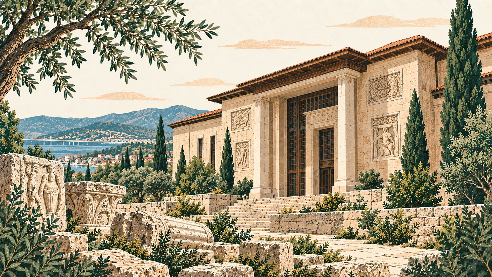 Kocaeli Archaeological Museum çizimi, Kocaeli